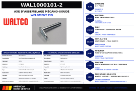 WALTCO WELDMENT PIN .75"