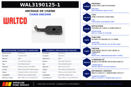 WALTCO CHAIN ANCHOR