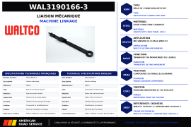 WALTCO MACHINE LINKAGE