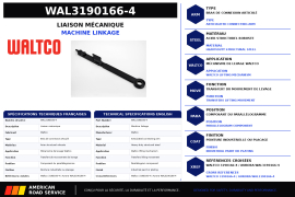 WALTCO MACHINE LINKAGE