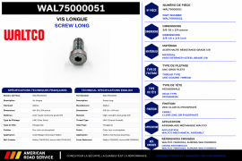 WALTCO SCREW LONG 3/8-16 X 3/4