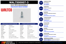 WALTCO 1/4-20X1-1/4