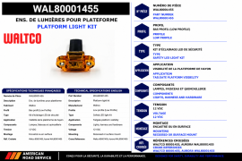 WALTCO LIFTGATE PLATEFORM LIGHT KIT LOW PROFILE