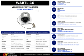 REAR DOOR LOCK