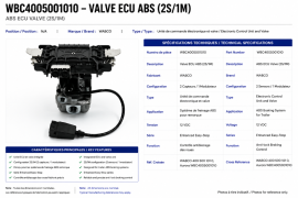 WABCO ABS ECU VALVE 2S/1M