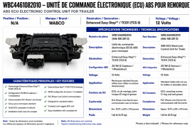 WABCO ABS ECU TSC11 2S/1M