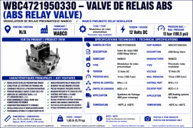 WABCO ABS RELAY VALVE