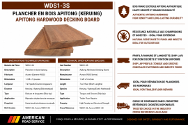 FLOORING APITONG 1-3/8" X 5" (7'-9')