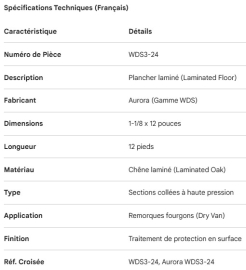 PLANCHER DE BOIS FRANC LAMIN&Eacute;