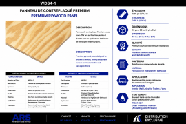 PLYWOOD PREMIUM 0.25" X 48" X 96"