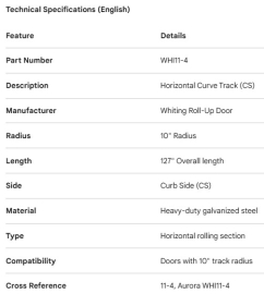 RAIL DE PORTE COULISSANTE