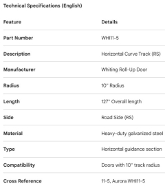 RAIL DE PORTE COULISSANTE