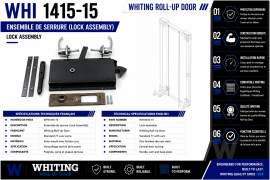 WHITING ROLL-UP DOOR LOCK