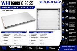 WHITING ROLL-UP DOOR CPST INTER PANEL 0.50" X 11" X 95.25"