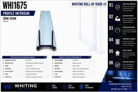 WHITING ROLL-UP DOOR BOTTOM CHANNEL 1675W