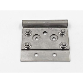 WHITING ROLL-UP DOOR BOTTOM HINGE BRACKET ASSY SS RH