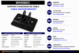 WHITING ROLL-UP DOOR CABLE ANCHOR