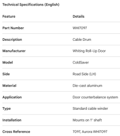 TAMBOUR DE BALANCIER
