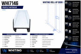 WHITING TEMPGUARD ROLL-UP DOOR BOTTOM CHANNEL