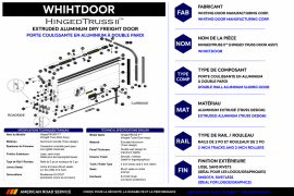 WHITING HINGE TRUSS DOOR ASSY