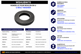 U-BOLT WASHER 5/8"