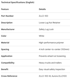 INDICATEUR D'&Eacute;CROU DE ROUE