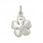Sterling Silver Large Cherry Blossom Charm 18x12mm