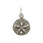 Sterling Silver Sand Dollar Charm 7x10mm