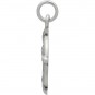 Sterling Silver Pentagram Charm 20x15mm