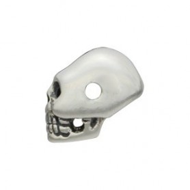  Sterling Silver Beads - Mini Skull 6x4mm