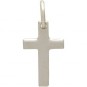 Sterling Silver Cross Charm 15x7mm