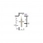 Sterling Silver Cross Charm 15x7mm