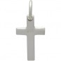 Sterling Silver Cross Charm 15x7mm