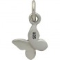 Sterling Silver Butterfly Charm - Tiny 12x10mm