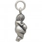 Sterling Silver Venus of Willendorf Charm 19x6mm