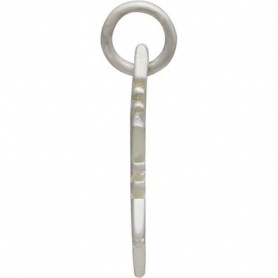 Sterling Silver Small Snowflake Charm 19x14mm