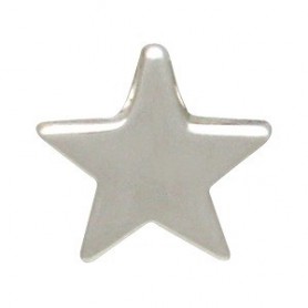 Sterling Silver Beads - Small Star 9x9mm