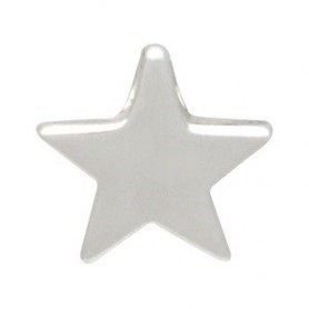 Sterling Silver Beads - Small Star 9x9mm