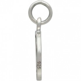 Sterling Silver Water Charm - Four Elements 16x10mm