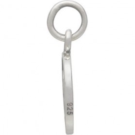 Sterling Silver Air Charm - Four Elements 16x10mm