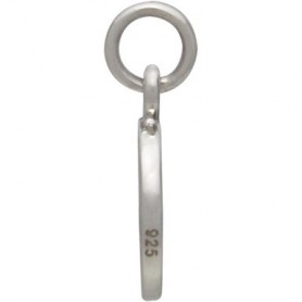 Sterling Silver Fire Charm - Four Elements 16x10mm