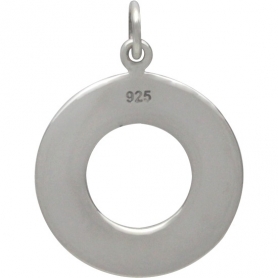 Sterling Silver Moon Phases Pendant