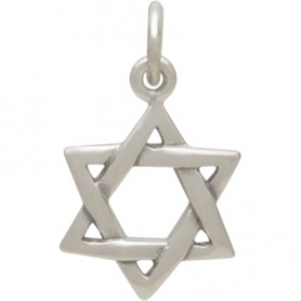 Sterling Silver Star of David Pendant