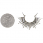 Sterling Silver Sunburst Spike Pendant Festoon