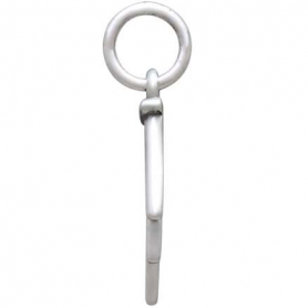 Sterling Silver Five Spike Charm 