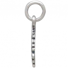 Sterling Silver Tiny Oak Leaf Charm