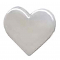 Sterling Silver Mini Heart Bead with Horizontal Hole