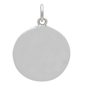 Sterling Silver Three Ravens Charm Back View