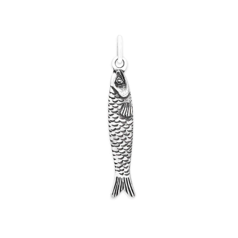 Nina Designs Sterling Silver Sardine Charm