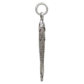 Sterling Silver Sardine Link Side View